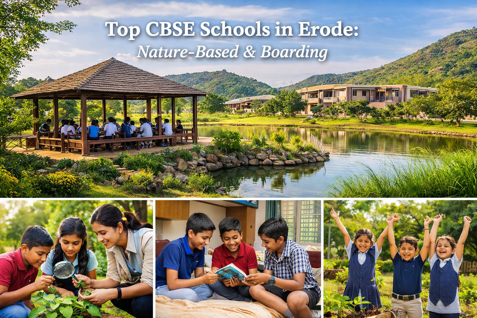 Top CBSE Schools in Erode with Nature-Based Learning